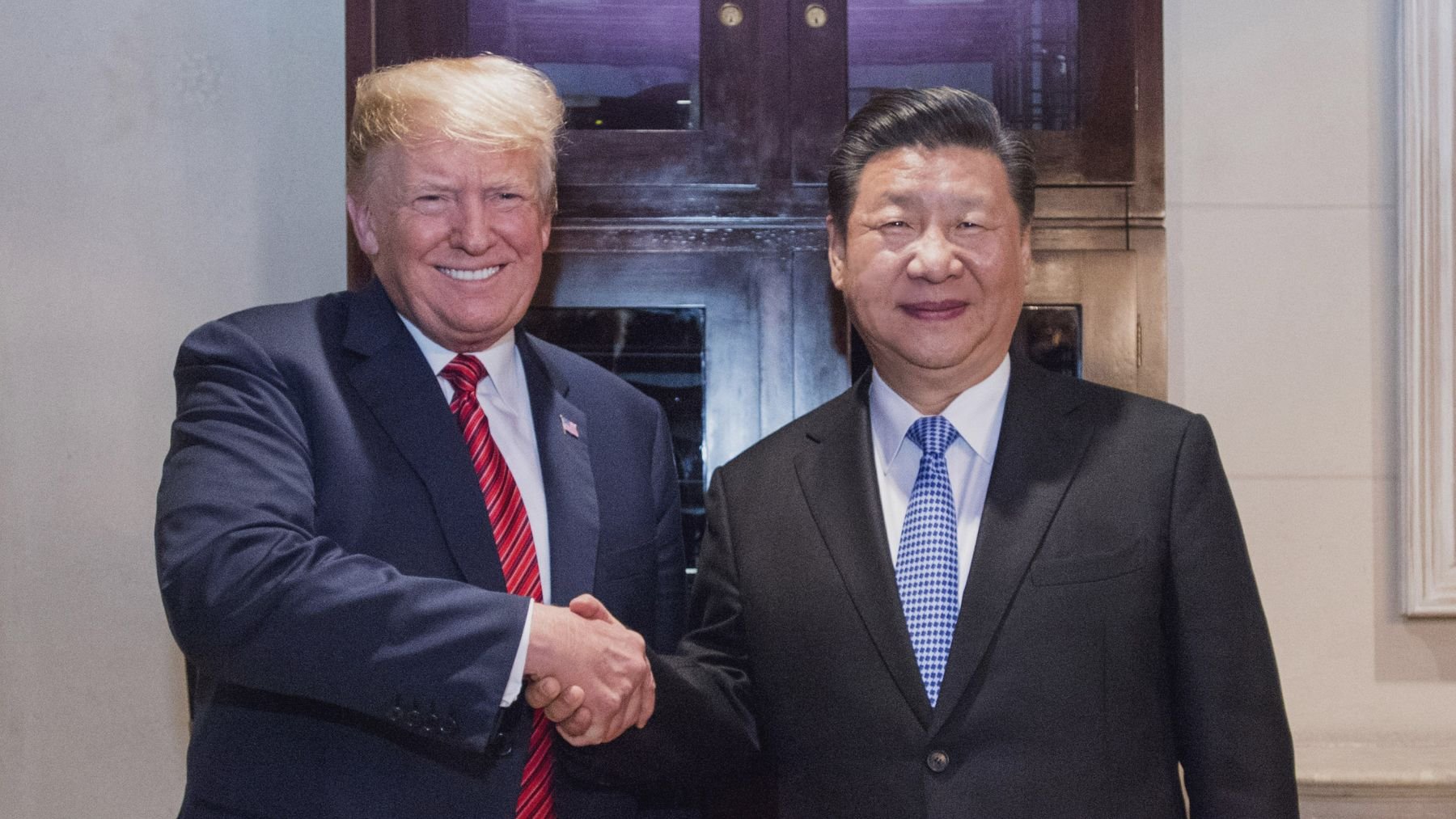 El presidente de Estados Unidos, Donald Trump, y el presidente chino, Xi Jinping. Foto de EP.