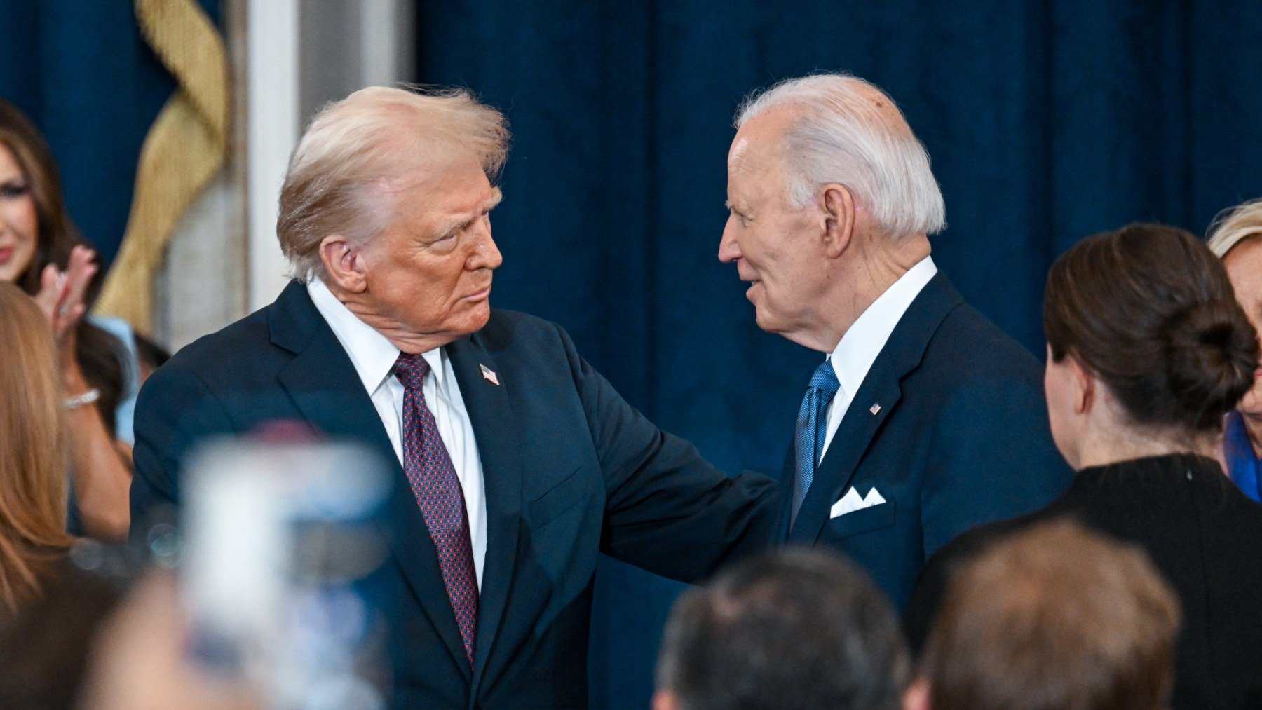 Donald Trump y Joe Biden. (EP)