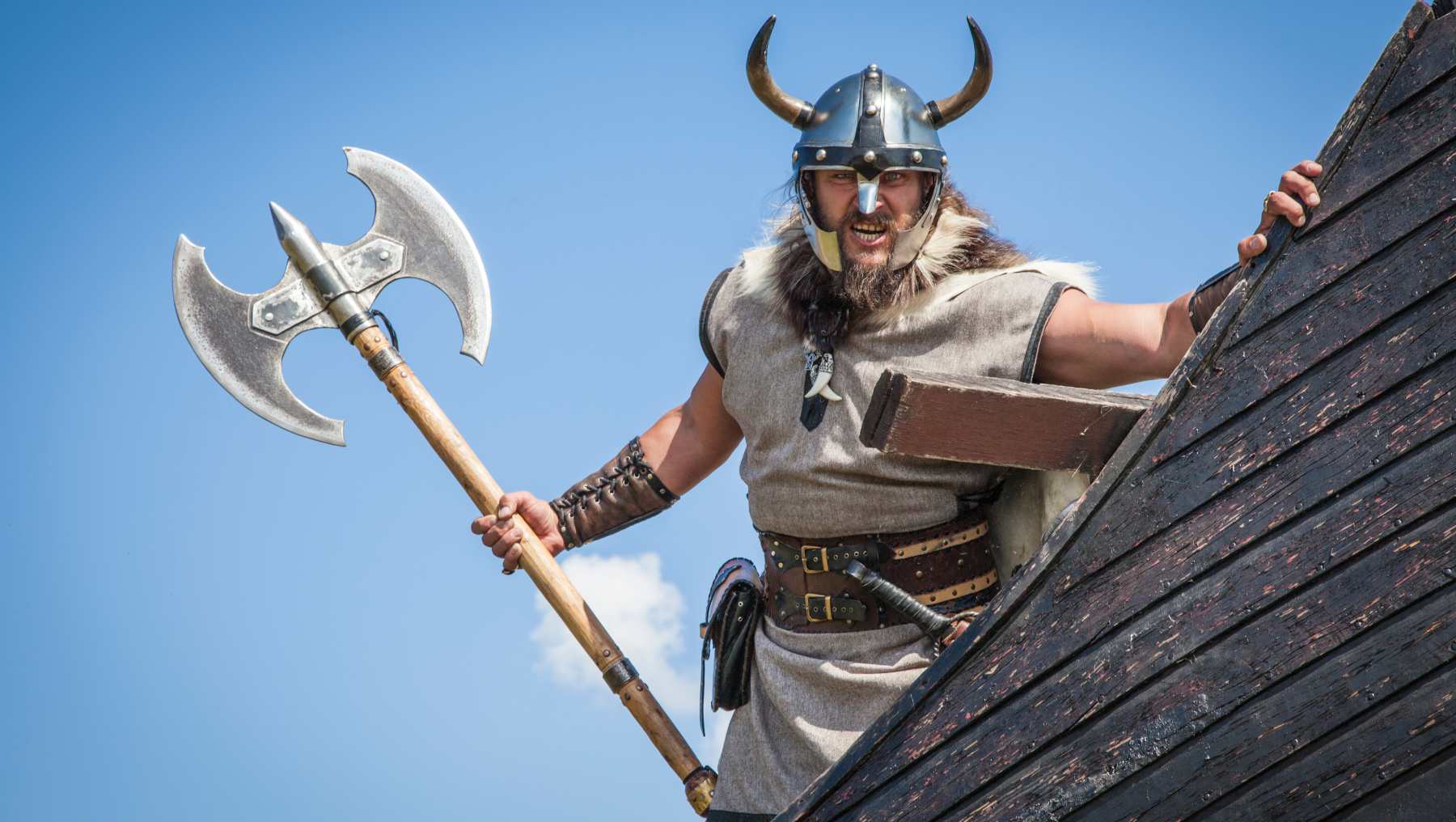 Los vikingos no llevaban cascos con cuernos.