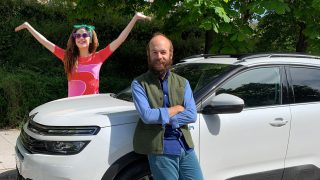 Cósima y Tristán Ramírez, los hijos de Ágatha Ruiz de la Prada / Citroën